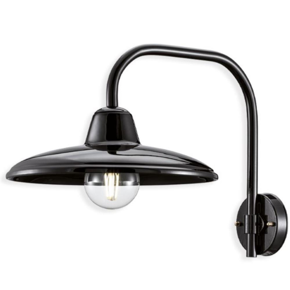 fekete klasszikus fali lampa ferroluce elegans vintage minimal retro fem aluminium nappali konyha etkezo haloszoba lepcsohaz nagymeretu design lampak lameridiana lakberendezes.jpg